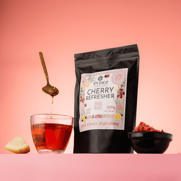 Cherry and Lemon Black Tea - Cherry Refresher by Evince – Evince Tea